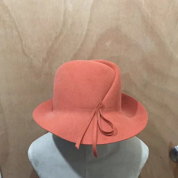 Mr. John Classic Pumpkin Wool Felt Hat - bibarnabloc.cat display picture 3